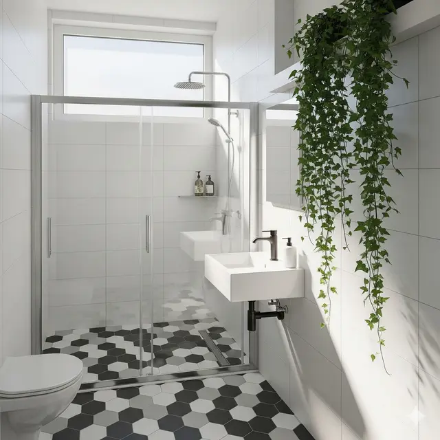 Inspirasi Kamar Mandi Kecil yang Aesthetic. Gemini