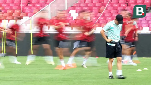 Foto: Intip Latihan Timnas Indonesia Jelang Hadapi Irak di Kualifikasi Piala Dunia 2026