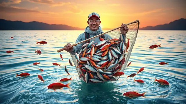 mimpi menangkap ikan banyak