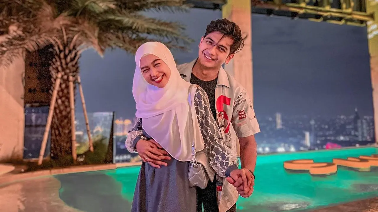 Ria Ricis dan Teuku Ryan. (Foto: Dok. Instagram @riaricis1795)