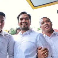 Kasus dugaan pencabulan yang dilakukan Saipul Jamil telah dinyatakan lengkap atau P21. Saipul Jamil dijadwalkan menjalani sidang di Pengadilan Negeri Jakarta Utara. (Adrian Putra/Bintang.com)