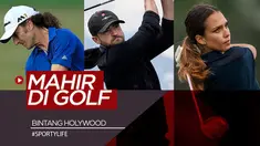 Berita video daftar 7 bintang Hollywood terbaik yang mahir bermain golf.