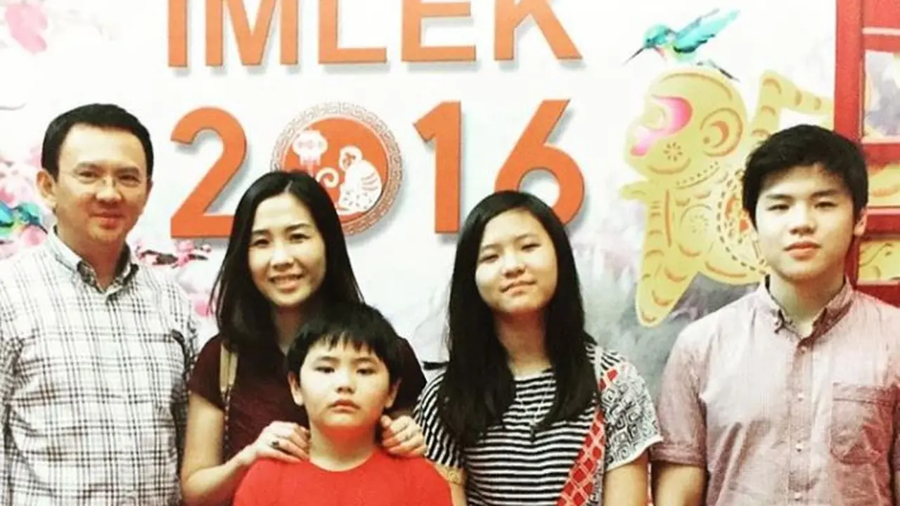 Potret Kebersamaan Nicholas Sean dengan Ahok dan Veronica Tan