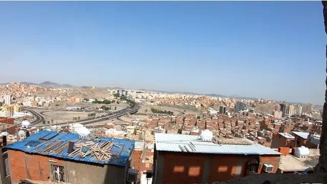 Potret pemukiman kumuh di Makkah