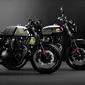 Royal Enfield Continental GT dan Interceptor 650 120th Anniversary Edition. (Cycleworld)