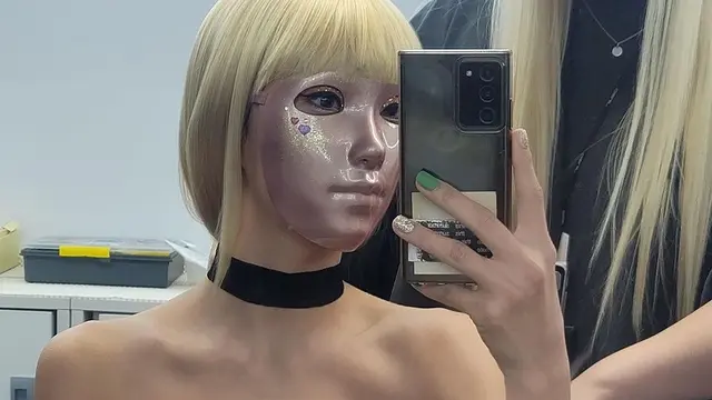 Ji Ji Ahn dalam drakor Mask Girl. (Instagram/ zizian_ber)