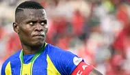 Kapten Timnas Tanzania, Mbwana Ally Samatta, Rupanya ia pernah bermain satu tim bersama Sandy Walsh di KRC Genk. (AFP/Sia Kambou)