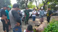 Salah satu kuda iring- iringan pawai Puter Kayun mati di jalan akibat kelelahan (Istimewa)