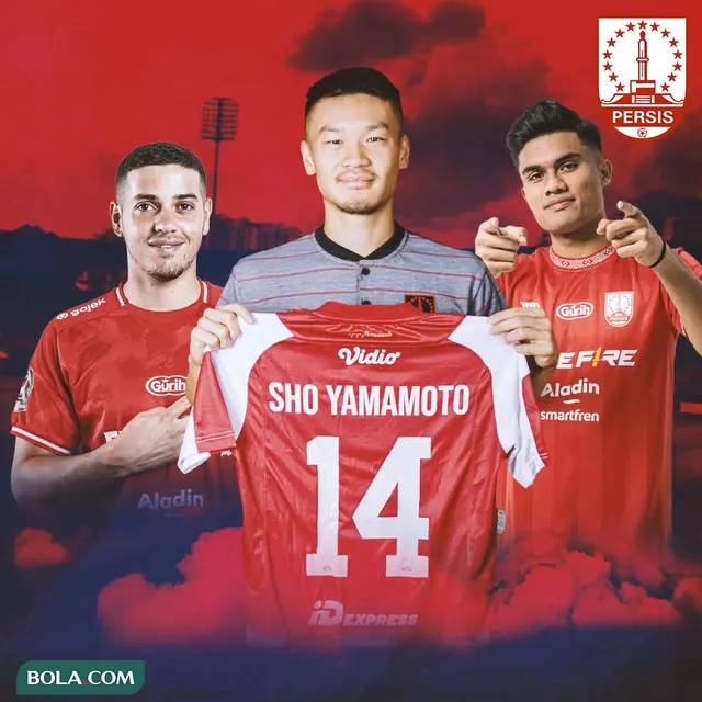 Persis Solo - Alexis Messidoro, Sho Yamamoto, Ramadhan Sananta