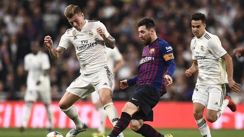 Barcelona Taklukan Perlawanan Real Madrid