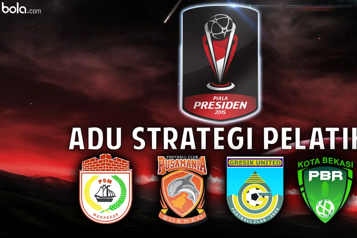 Piala Presiden: Adu Strategi Pelatih Grup D