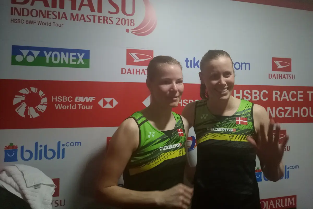 Pedersen / Juhl Terkesima dengan Sambutan Penonton Indonesia
