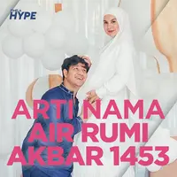 Air Rumi Akbar 1453, Nama Anak Irish Bella dan Ammar Zoni yang Punya Arti Unik