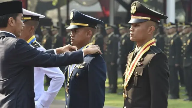Lulusan terbaik perwira remaja angkatan 2019