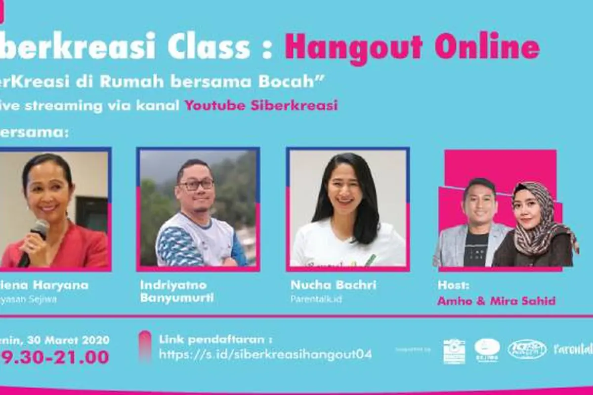 Sisternet dan Siberkreasi Gelar Kelas Edukasi Online