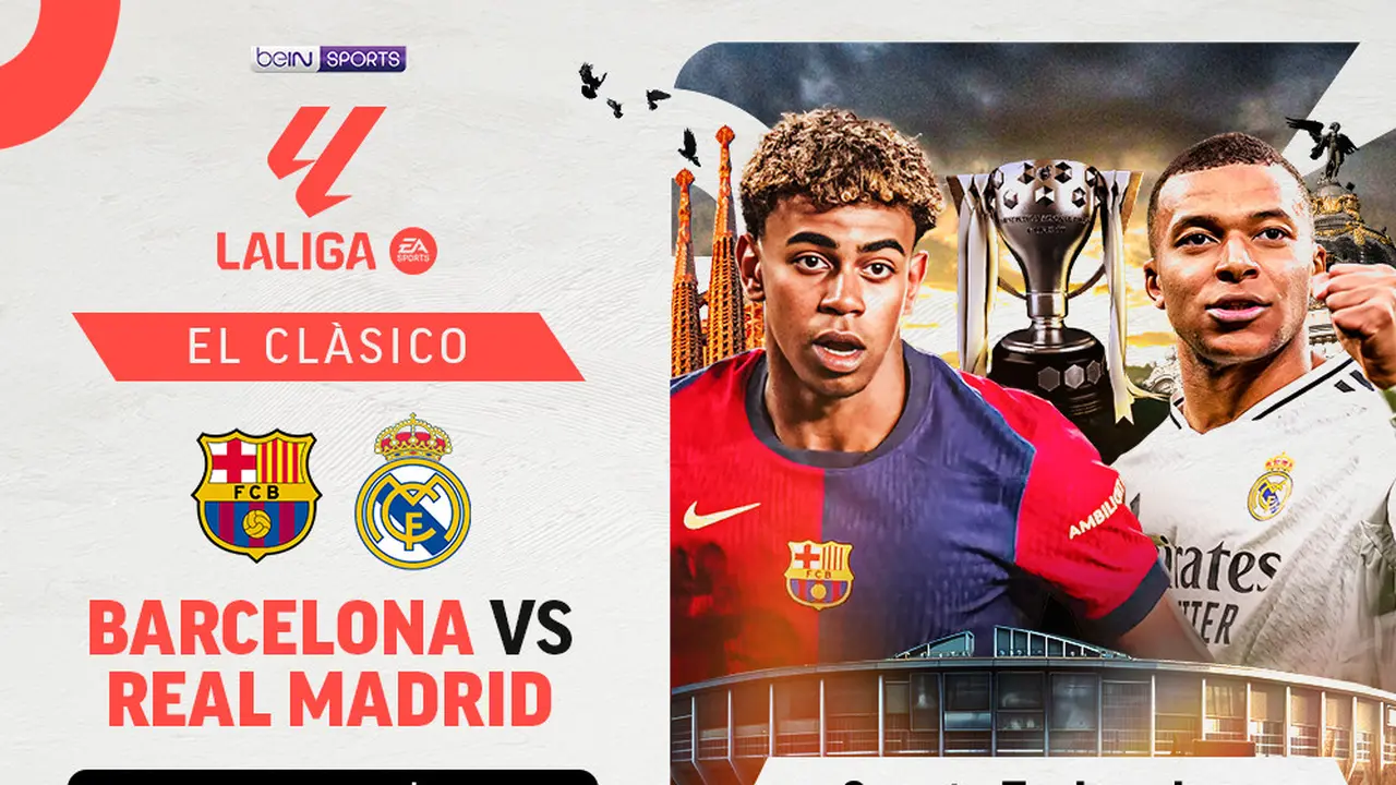 Nonton Streaming Big Match La Liga: Barcelona vs Real Madrid di Vidio Akhir Pekan Ini