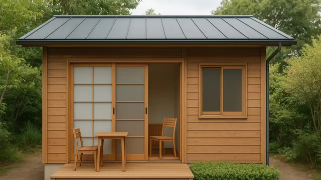 7 Model Rumah Kayu 4x6 Semi Permanen yang Nyaman, Estetik dan Hemat Biaya untuk Hunian Impian Anda