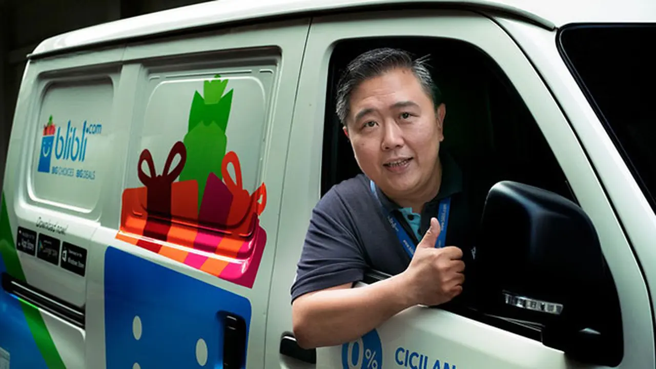 Keren, Bos Blibli.com Antarkan Barang Langsung ke Konsumen