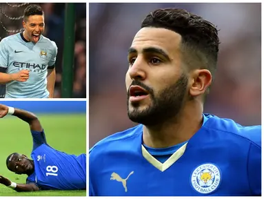Kabar transfer, Rabu (10/8/2016), diwarnai rebutan dua klub London, Arsenal dan Chelsea untuk mendapatkan gelandang Leicester, Riyad Mahrez serta rencana pelatih Manchester City, Pep Guardiola, membuang tiga pemain bintangnya. (EPA) 