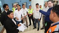 Otoritas Penerbangan Sipil Arab Saudi (GACA) mengunjungi Bandara Kertajati Majalengka.