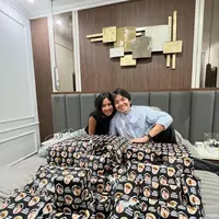 Perayaan ulang tahun ke-24 Angga Yunanda. [Foto: Instagram/angga]