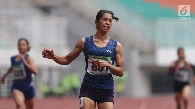 Alvin Tehupeiory Kuasai Kelas Lari 200 Meter Senior Putri