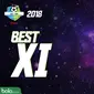 Cover Best IX Liga 1 2018 (Bola.com/Adreanus Titus)