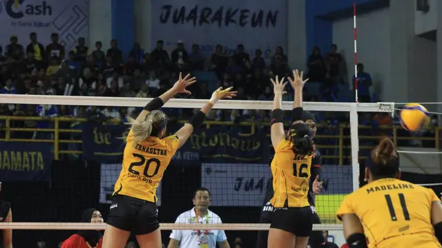 FOTO Bandung BJB Tandamata Vs Jakarta BIN