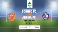 Live Streaming O Channel Borneo FC Vs Arema FC di Vidio.com