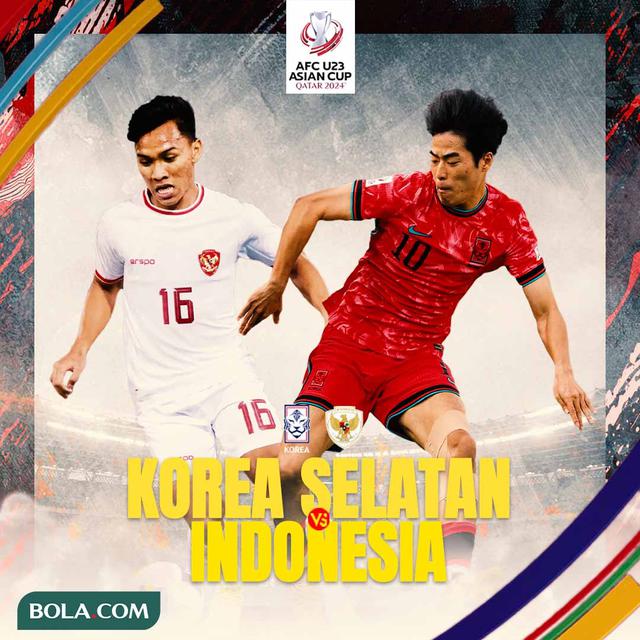 Piala Asia U-23 - Korea Selatan Vs Timnas Indonesia U-23 - Duel Pemain