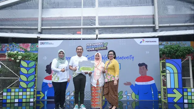 Pertamina Keliling ke Sekolah Adiwiyata, Gaungkan Penggunaan Energi Baru dan Terbarukan