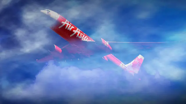 Ilustrasi Pesawat AirAsia (8)