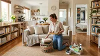 7 Tips Merapikan Setiap Ruangan di Rumah Hanya dalam Sehari, Rahasianya Bukan Beres-Beres Sekaligus