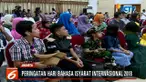 Puncak peringatan Hari Bahasa Isyarat Internasional 2018 sendiri akan berlangsung hari Minggu ini di ajang bebas kendaraan di Jakarta.
