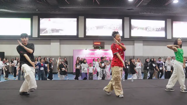 Workshop 1MILLION Dance Studio. (Foto dok. Korean Cultural Center Indonesia)