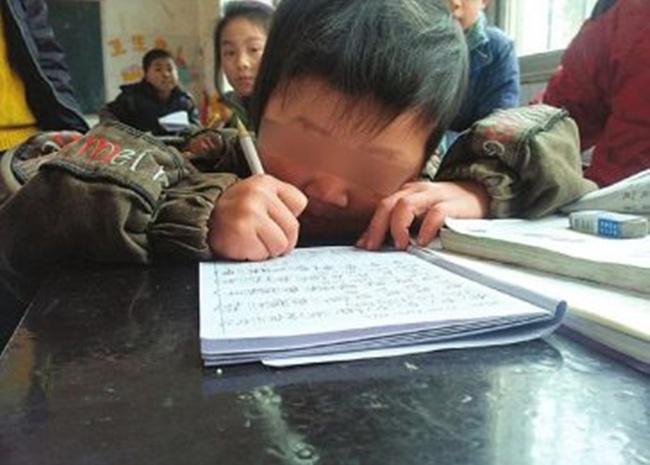 Meski difabel, Xiao adalah anak yang cerdas dan semangat belajar/copyright viral4real.com