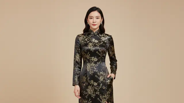 Desain Baju Imlek Pilihan untuk Perempuan. AI