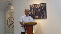 Sambutan Kepala Badan Gizi Nasional, Dr. Ir. Dadan Hindayana, dalam Acara Talkshow: Potret 1 Tahun BGN, di Antara Heritage Center, pada Selasa, 19 Agustus 2025 (Foto: Adinda Retno Aryani/Liputan6.com)