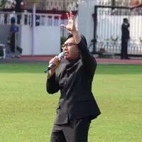 Ari Lasso tampil di HUT RI ke-72 di Istana Negara. (Instagram/ari_lasso)