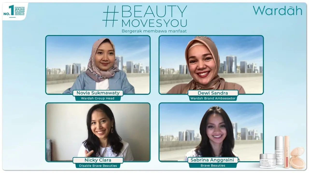 Ajak Perempuan Jadi Penggerak Perubahan, Wardah Kenalkan ‘Beauty Moves You’