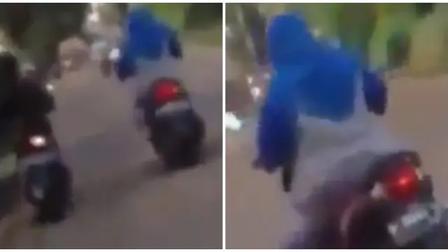 6 Potret Emak-emak Belok Tak Sesuai Lampu Sein Ini Bikin Tepuk Jidat