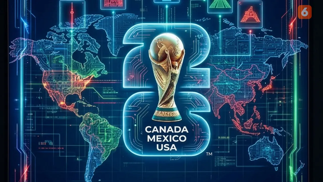 Ilustrasi Piala Dunia 2026. (Bola.com/Gemini)