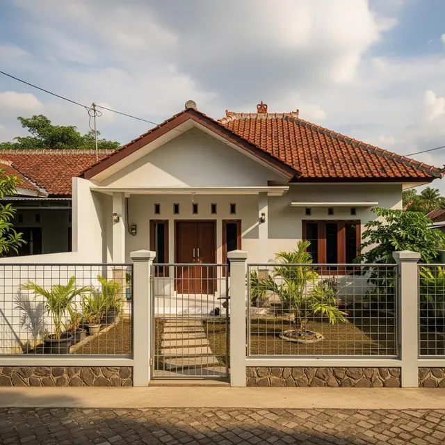 9 Model Pagar BRC untuk Rumah di Kampung, Solusi Kuat dan Estetik