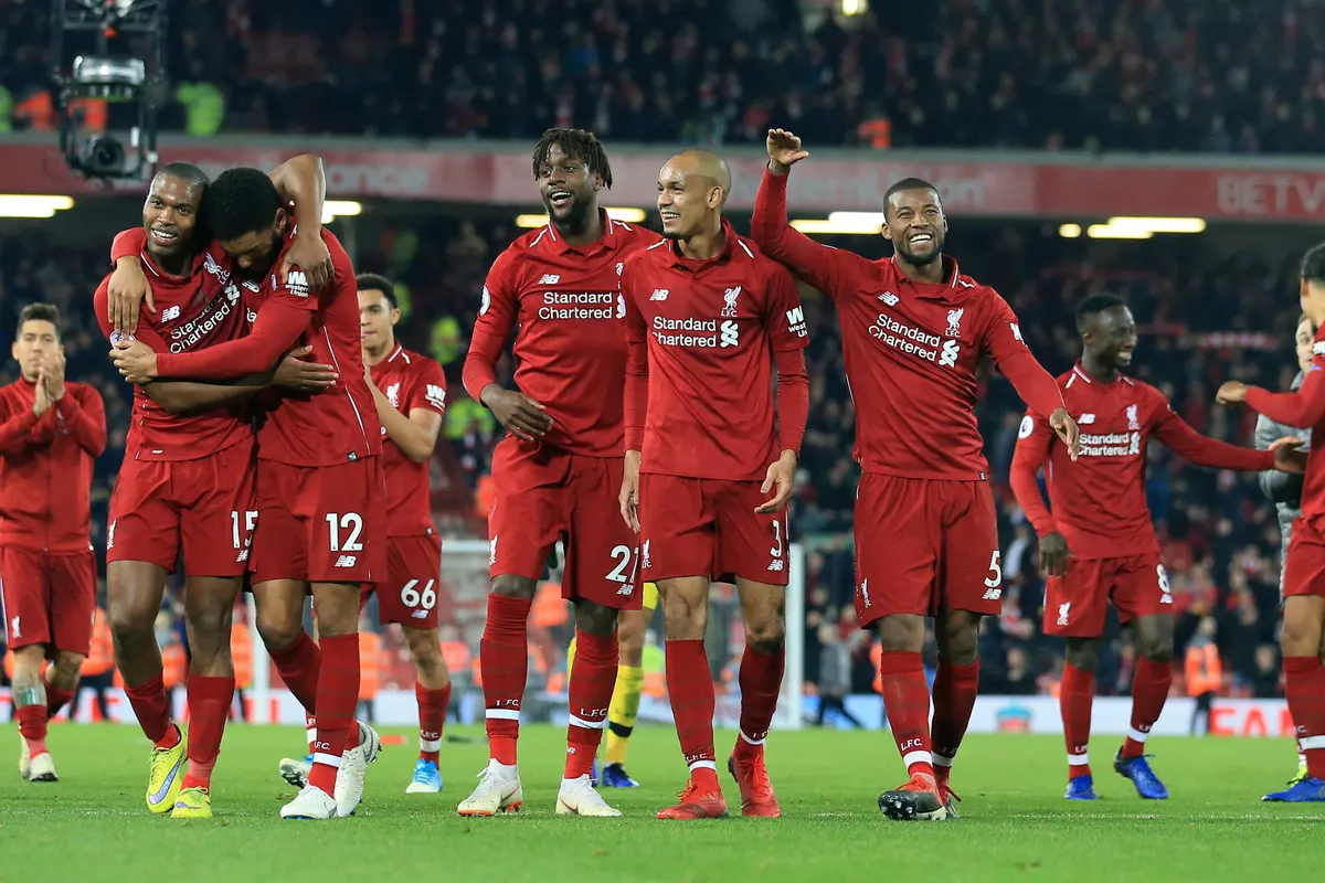 Kegembiraan Jurgen Klopp Usai Liverpool Taklukkan Everton