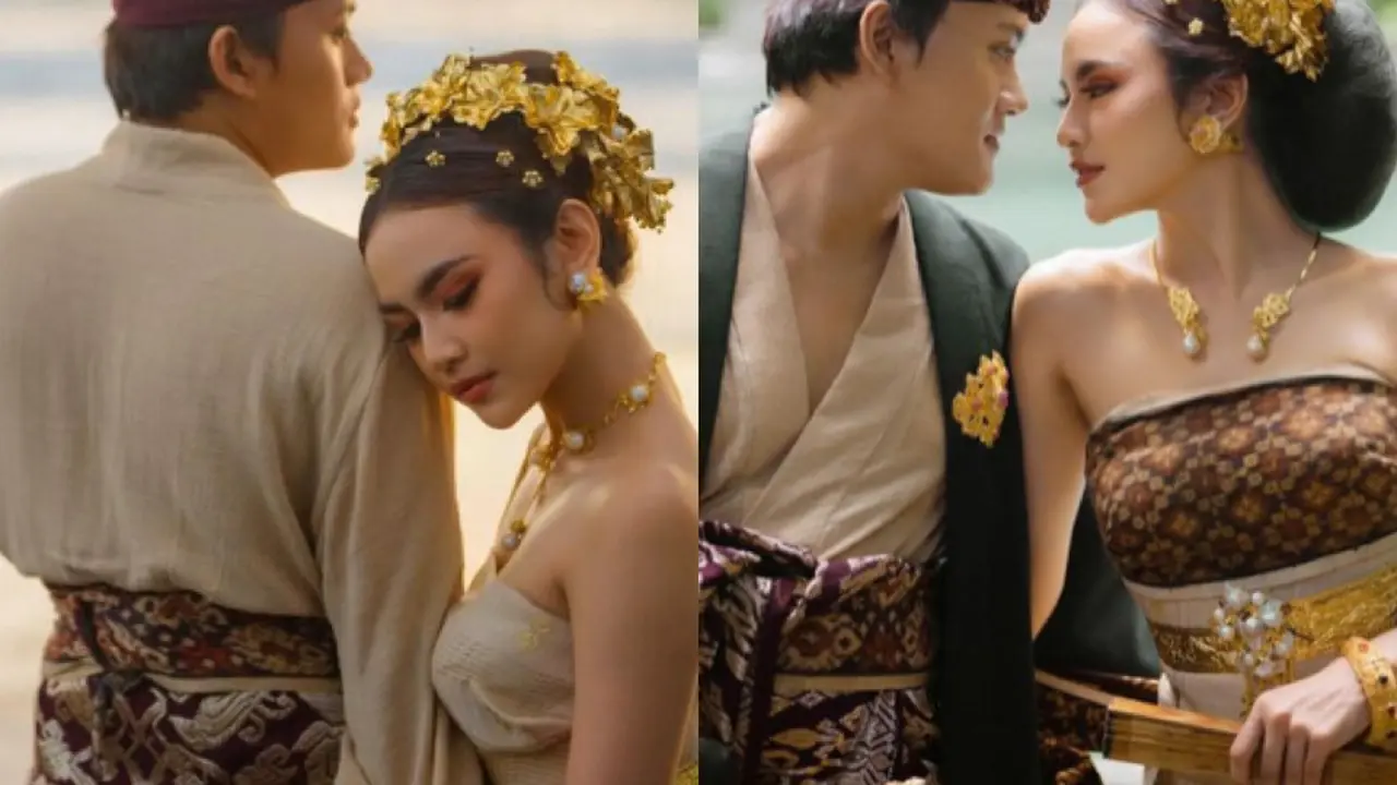Pesona Mahalini saat Prewedding