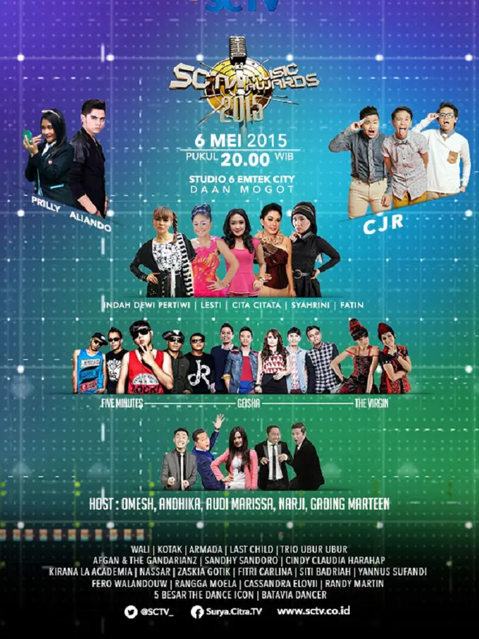 SCTV Music Awards 2015