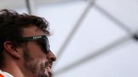 Pebalap McLaren, Fernando Alonso, telah merambah bisnis fashin sejak dua bulan lalu. (EPA/Srdjan Suki)