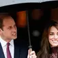 Pangeran Willian dan istrinya, Duchess of Cambridge Kate Middleton (REUTERS/Stefan Wermuth)