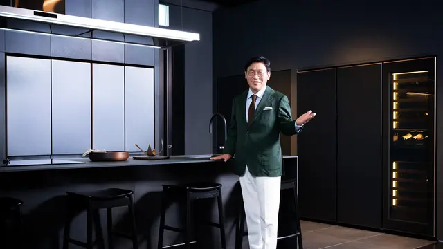 President and Head of Digital Appliances Business Samsung Electronics, JaeSeung Lee, di ajang Bespoke Home 2022. Dok: Samsung Electronics