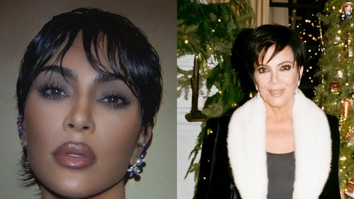 Debut Paris Pixie Kim Kardashian di Paris Fashion Week, Bangkitkan Pesona Kris Jenner di Masa Muda